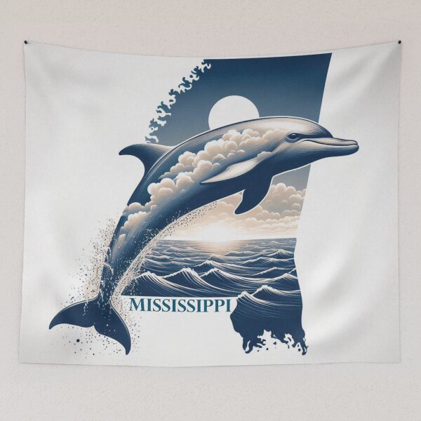 Item preview, Mississippi: Bottlenose Dolphin  designed and sold by CornerStone57.