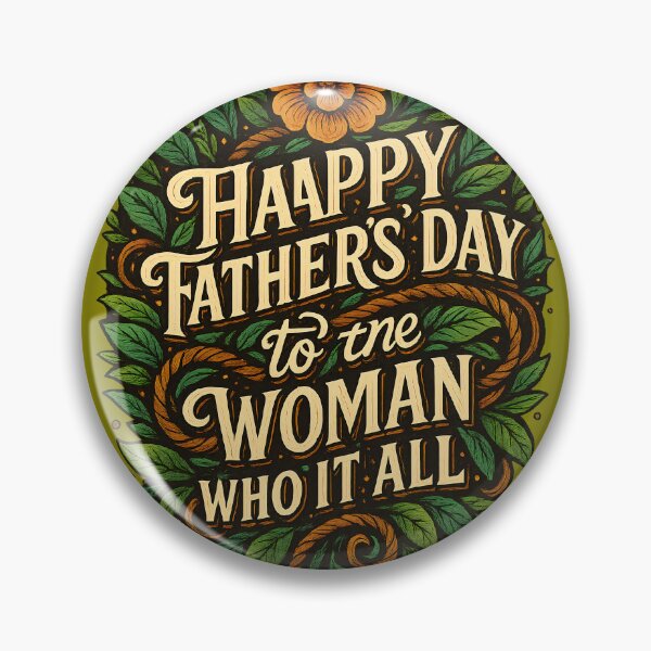 Item preview, Happy Father’s Day to the Woman Who Did It All – Strong Mom Gift Design designed and sold by Sepinik.