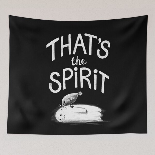 Item preview, That's the Spirit - Existential Dead Ghost designed and sold by littleclyde.
