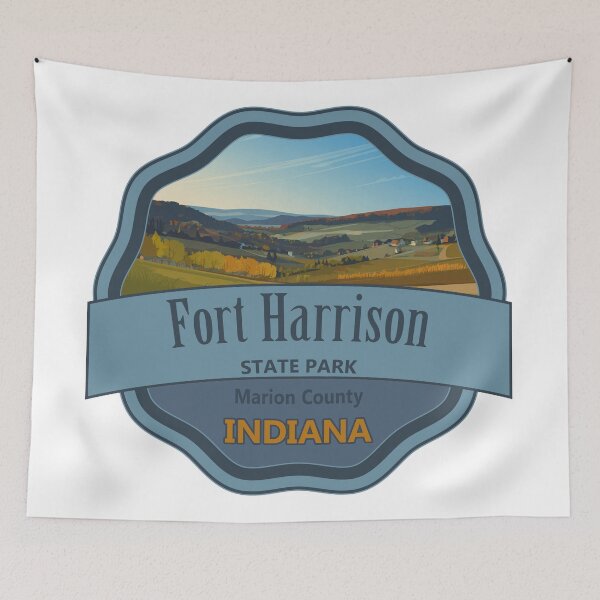 Item preview, Fort Harrison State Park, Fort Harrison, Indiana designed and sold by Wanderful-roads.