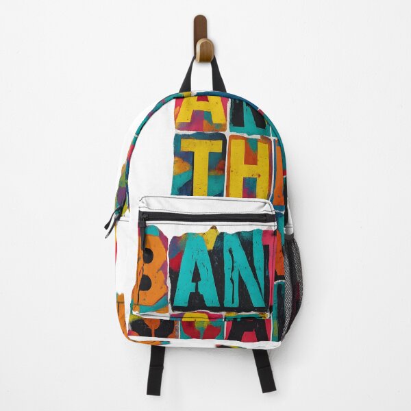 Item preview, Banks Are the Real Scam – Colorful Graffiti Block Art designed and sold by oneof21million.