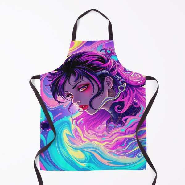 Artikelvorschau, Vibrant abstract Anime Artwork – Farbenfrohe und einzigartige visuelle Komposition entworfen und verkauft von FotoworldEdel.