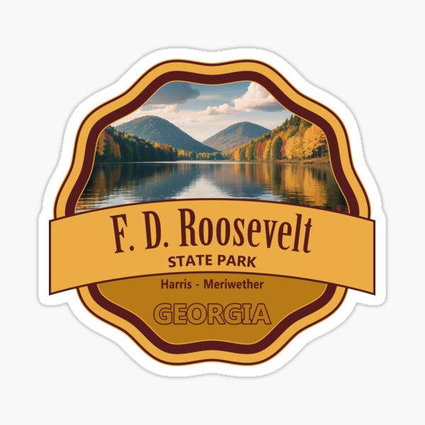 Item preview, F. D. Roosevelt State Park, Harris - Meriwether, Georgia designed and sold by Wanderful-roads.