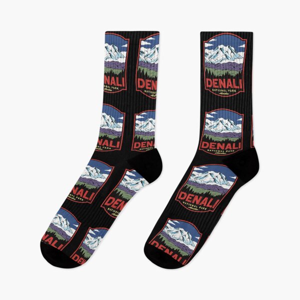 Item preview, Denali National Park Alaska Retro designed and sold by HalpinDesign.