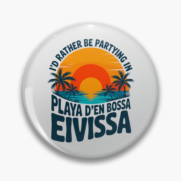 Item preview, Playa d'en Bossa Ibiza gift – I'd Rather Be Partying in Ibiza designed and sold by paulo silveira.