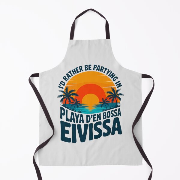 Item preview, Playa d'en Bossa Ibiza gift – I'd Rather Be Partying in Ibiza designed and sold by paulo silveira.