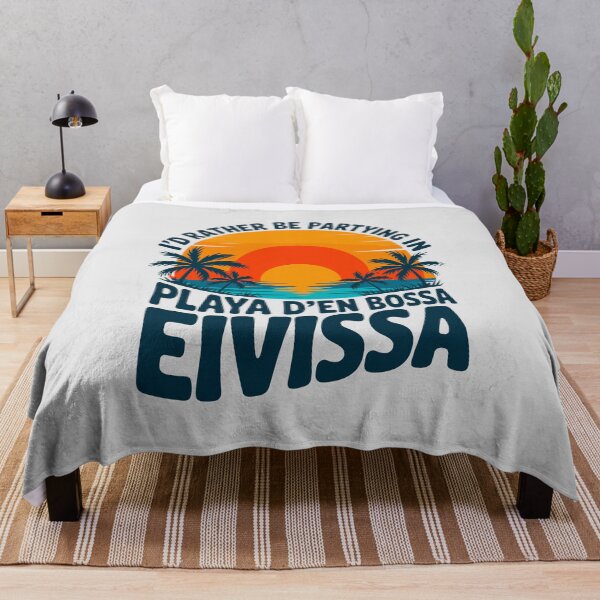 Item preview, Playa d'en Bossa Ibiza gift – I'd Rather Be Partying in Ibiza designed and sold by paulo silveira.