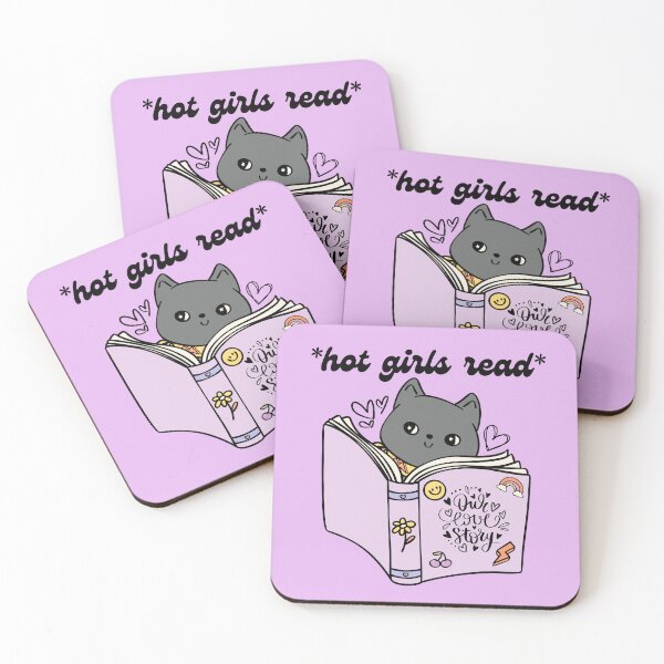 Item preview, Las chicas calientes leen libros designed and sold by Quacktails.