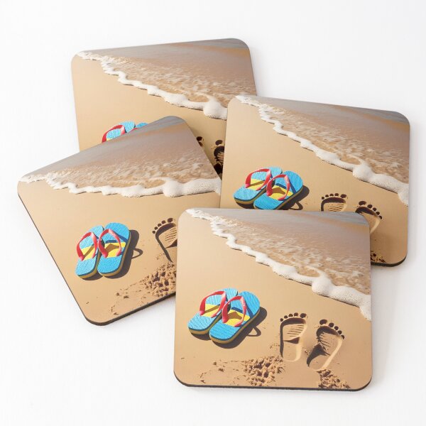 Item preview, Flip Flops in the Sand designed and sold by Lisie24.