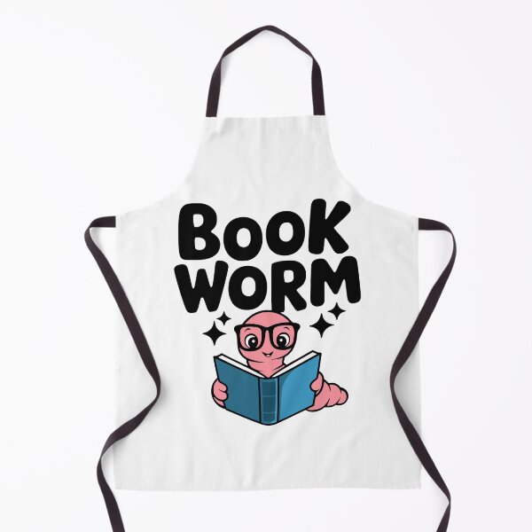 Item preview, Book Worm! Cute Reading Worm Pun  designed and sold by PMCreative.