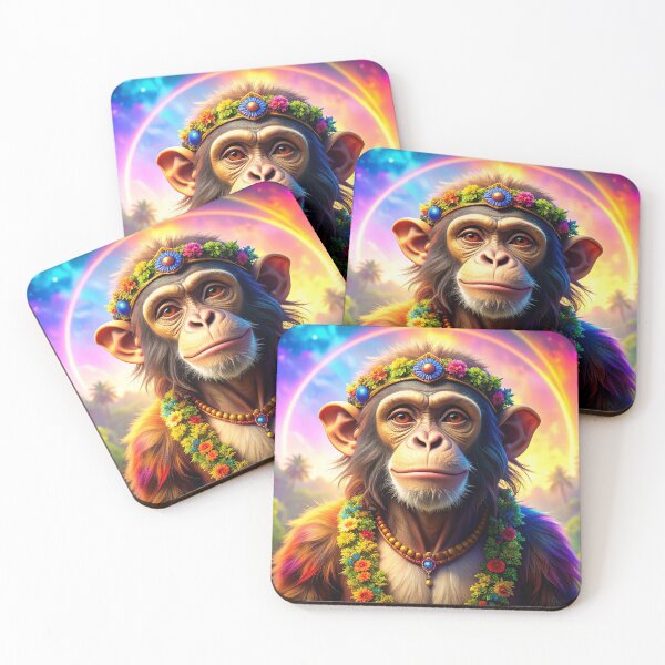 Item preview, Rainbow Sky | "Good Vibes Only" Hippie Monkey Collection designed and sold by monkeybusiness.pt.