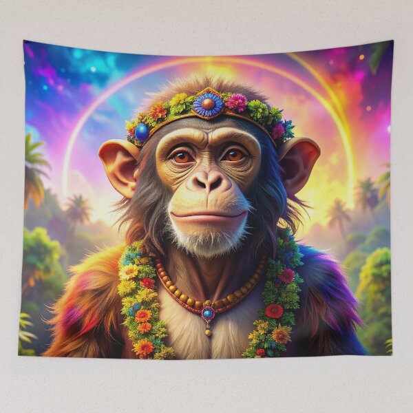 Item preview, Rainbow Sky | "Good Vibes Only" Hippie Monkey Collection designed and sold by monkeybusiness.pt.