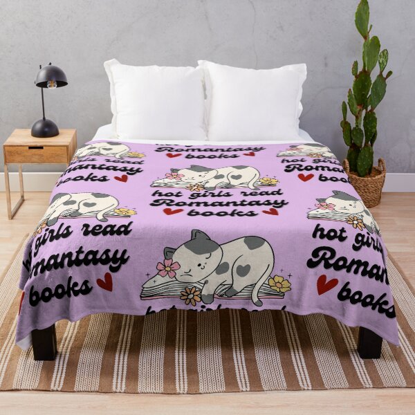 Item preview, Hot girls read romantasy books designed and sold by Quacktails.
