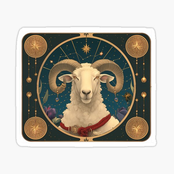 Item preview, Zodiac Aries V1 designed and sold by CalyCollab.