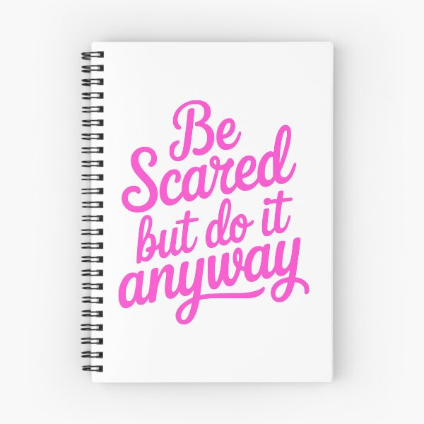 Item preview, Be Scared But Do It Anyway! Pink Girlie designed and sold by PMCreative.