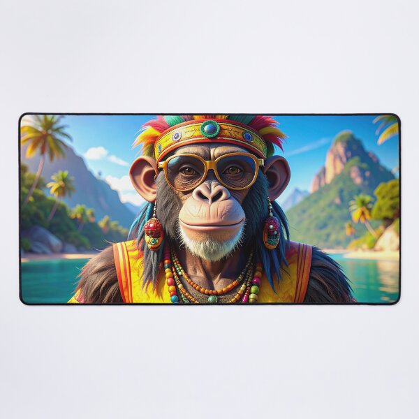 Item preview, Island Guru | "Good Vibes Only" Hippie Monkey Collection designed and sold by monkeybusiness.pt.