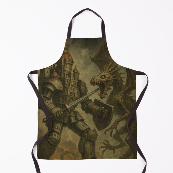 Item preview, Mech-Castle Vs. Zombie Dragon designed and sold by FuntasticMatt.