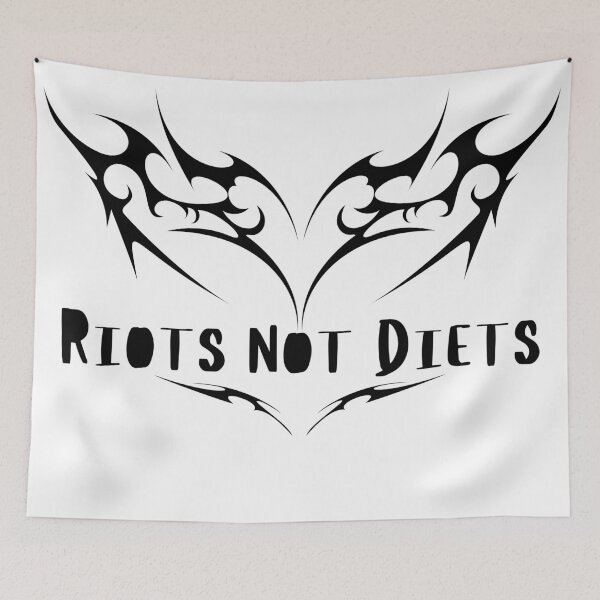 Item preview, Riots Not Diets designed and sold by SonSummerSun.