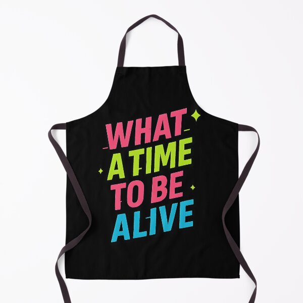 Item preview, What a Time to Be Alive – Retro Futuristic Neon Typography designed and sold by Rushurban.