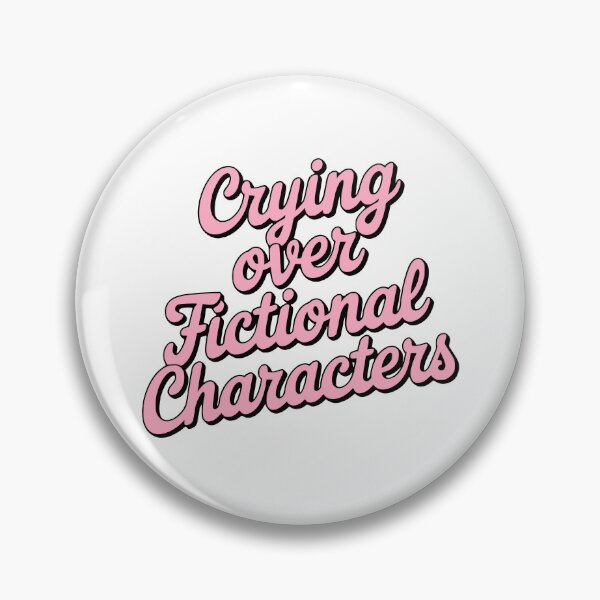 Item preview, Crying Over Fictional Characters! Pink Reading Lover designed and sold by PMCreative.