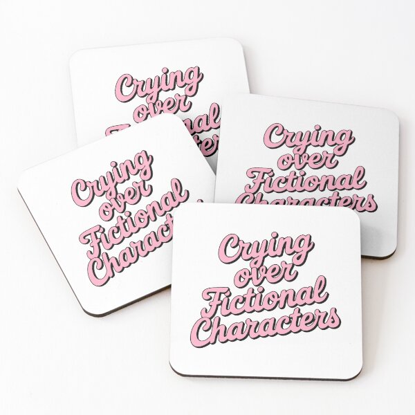 Item preview, Crying Over Fictional Characters! Pink Reading Lover designed and sold by PMCreative.