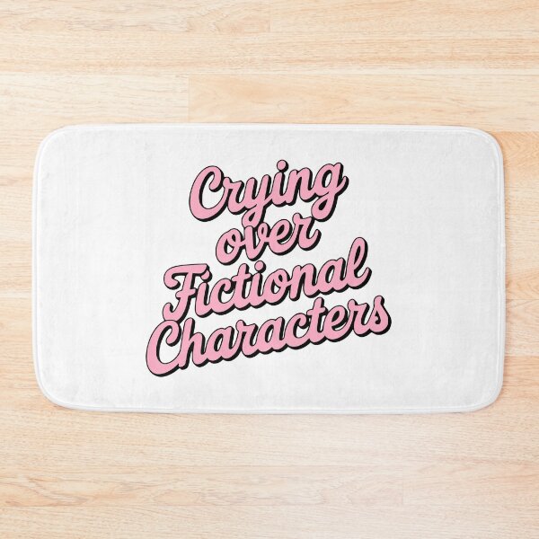 Item preview, Crying Over Fictional Characters! Pink Reading Lover designed and sold by PMCreative.
