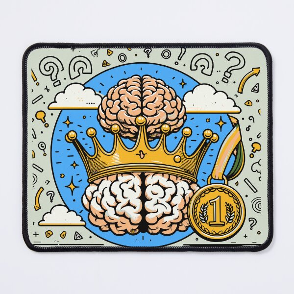 Item preview, Overthinking Olympics – Gold Medal in My Head designed and sold by SeoulInkSoul.