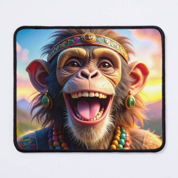 Item preview, Happily Ecstatic | "Good Vibes Only" Hippie Monkey Collection designed and sold by monkeybusiness.pt.