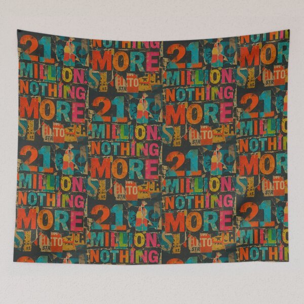 Item preview, 21 Million. Nothing More. – Vintage Graffiti Collage designed and sold by oneof21million.