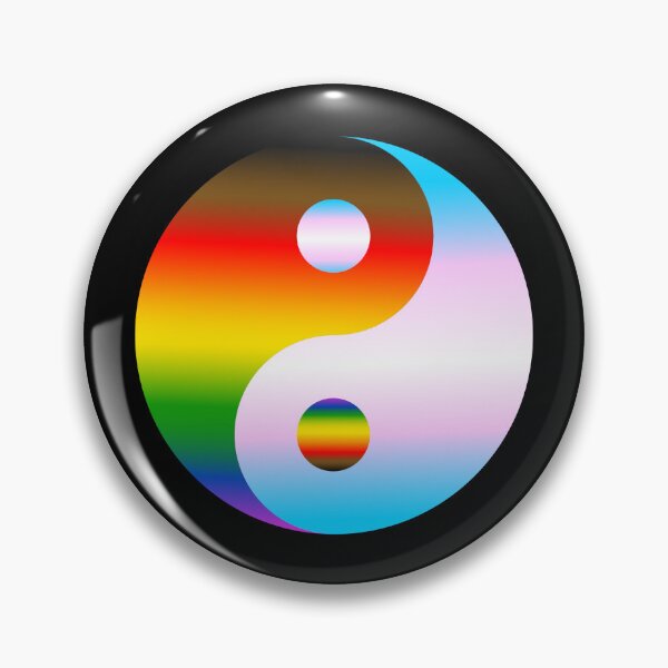 Item preview, Pride Yin Yang designed and sold by unapologaytic.