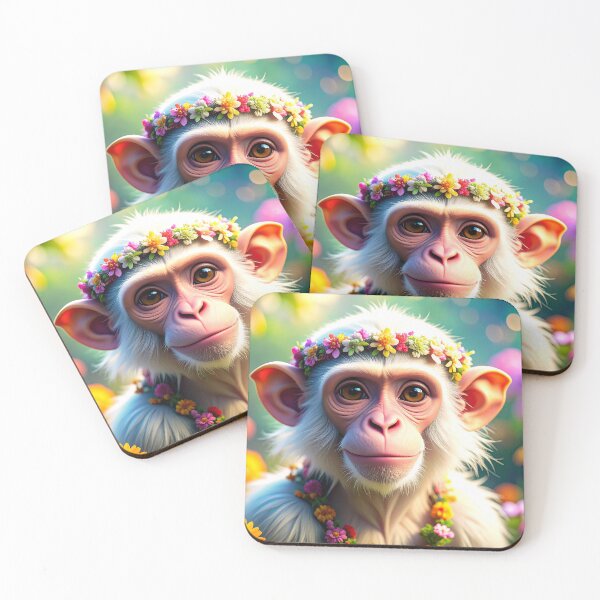 Item preview, Baby Albino | "Good Vibes Only" Hippie Monkey Collection designed and sold by monkeybusiness.pt.