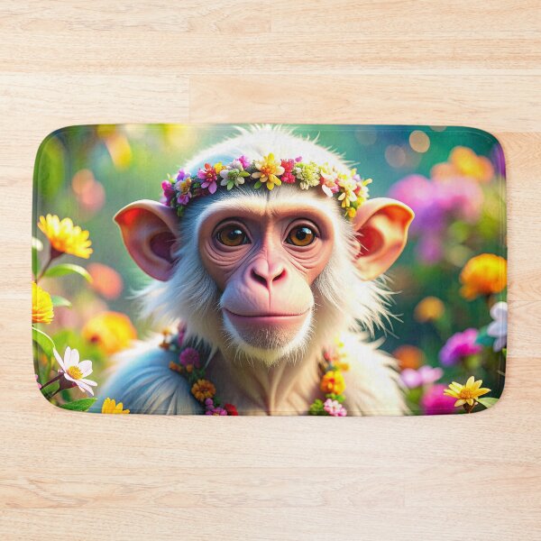Item preview, Baby Albino | "Good Vibes Only" Hippie Monkey Collection designed and sold by monkeybusiness.pt.
