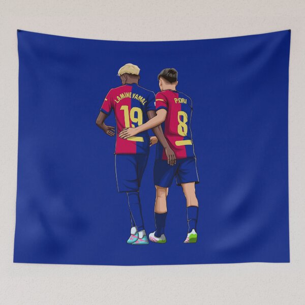 Item preview, Lamine Yamal and Pedri designed and sold by Aldduardo.