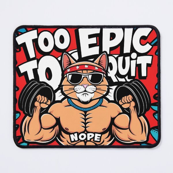 Item preview, Too Epic To Quit designed and sold by BeeStylishTees.