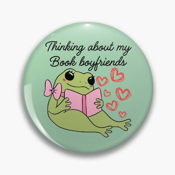 Item preview, Thinking about my book boyfriend  designed and sold by Quacktails.