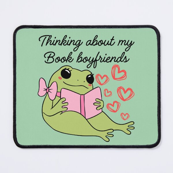 Item preview, Thinking about my book boyfriend  designed and sold by Quacktails.