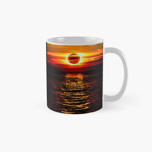 Item preview, Eclipsed Sunset Over Tranquil Waters designed and sold by Exodoi.