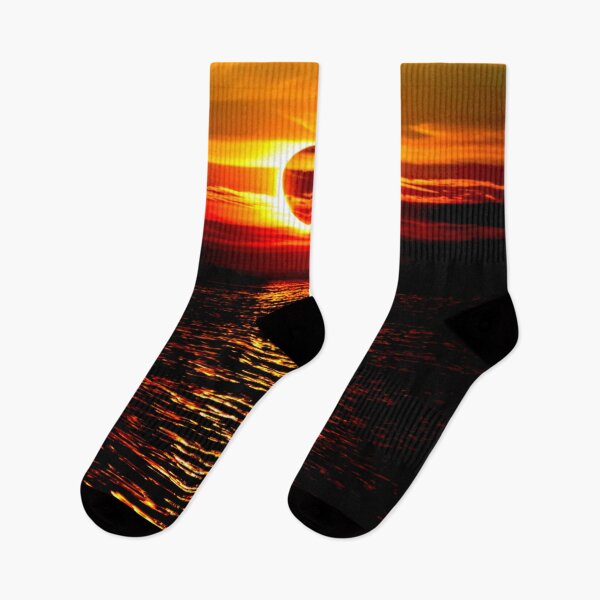Item preview, Eclipsed Sunset Over Tranquil Waters designed and sold by Exodoi.