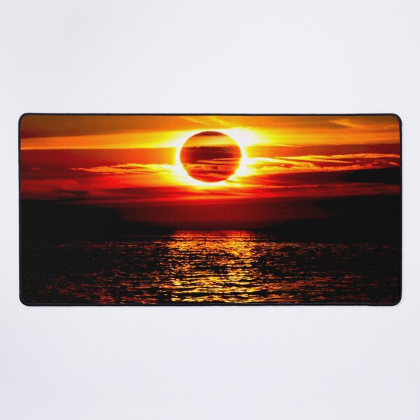 Item preview, Eclipsed Sunset Over Tranquil Waters designed and sold by Exodoi.