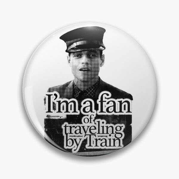 Item preview, I'M A FAN OF TRAVELING BY TRAIN designed and sold by flogthedead.