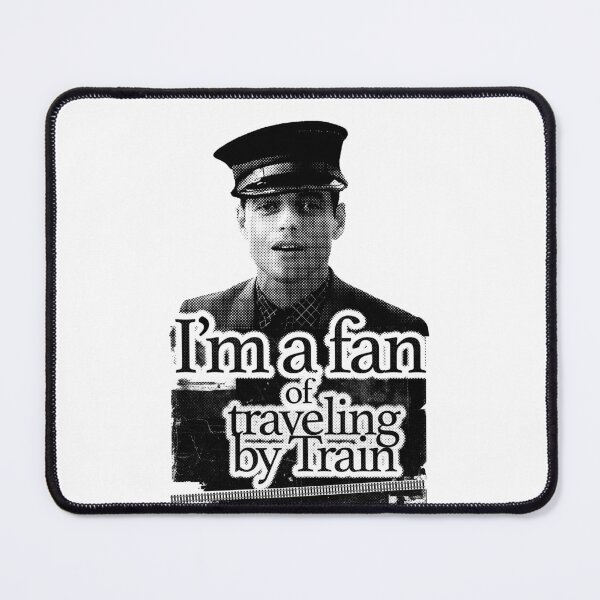 Item preview, I'M A FAN OF TRAVELING BY TRAIN designed and sold by flogthedead.