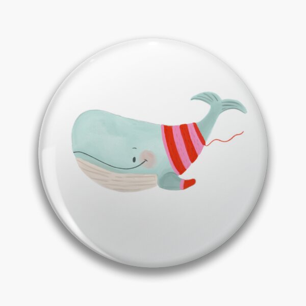Item preview, Winter Whale Illustration designed and sold by Monie Illustrates.