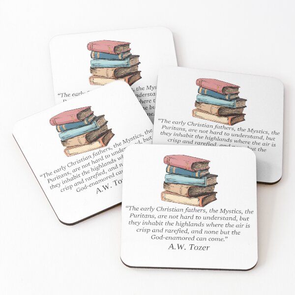 Item preview, Tozer Quote on Reading the Fathers, Mystics, and Puritans designed and sold by acceptablewords.