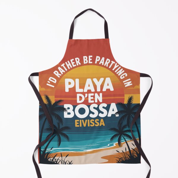 Item preview, Ibiza gifts for DJs – I'd Rather Be Partying in Playa d’en Bossa, Ibiza designed and sold by paulo silveira.