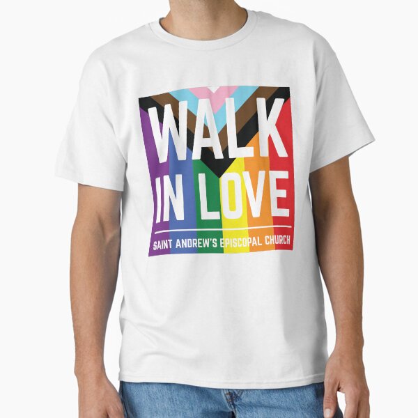 Item preview, DARK SHIRT OPTION Pride Walk in Love • Saint Andrew's Episcopal Church designed and sold by standrewsbham.