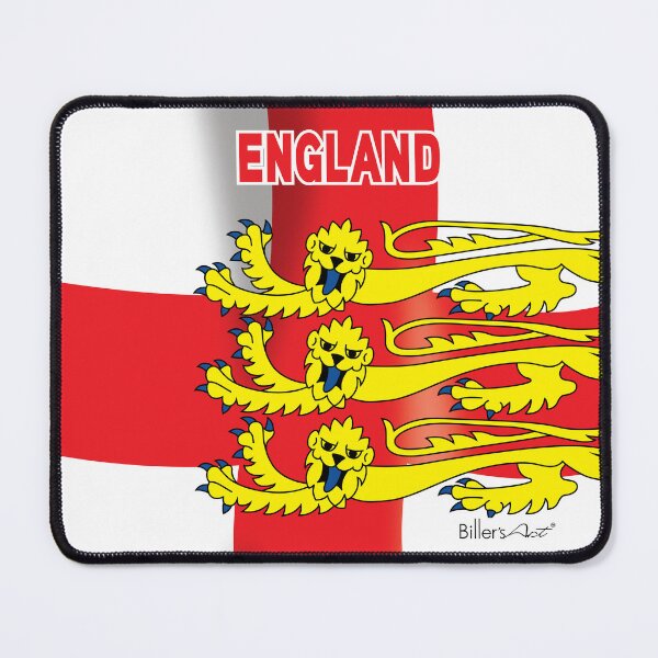 Item preview, Fabulous quality England Royal Standard Flag items for sports fans or cool country visitor keepsakes designed and sold by Billers Art.