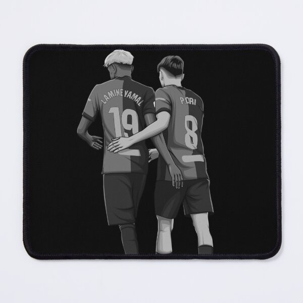 Item preview, Lamine Yamal and Pedri Black and White Version designed and sold by Aldduardo.