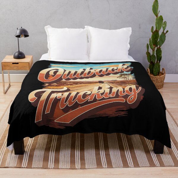 Item preview, Outback trucking - Truck driver - American trucking - American truckers - Keep trucking - Chrome dreams designed and sold by JansenGS.