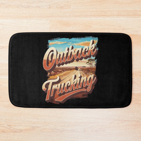 Item preview, Outback trucking - Truck driver - American trucking - American truckers - Keep trucking - Chrome dreams designed and sold by JansenGS.