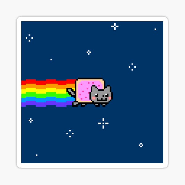 Artikel-Vorschau von Nyan Cat, designt und verkauft von burglarc4t.